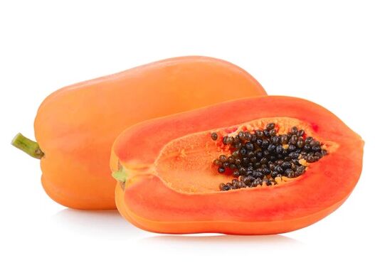 Ocuvit contiene extracto de fruta de papaya. 